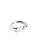 SINGULARU – Anillo Personalizado Letter Spark Plata – Anillo Ajustable – Plata de Ley 925 con Acabado Baño de Rodio – Talla Unica – Joyas para Mujer – Hecho en España – Letra M